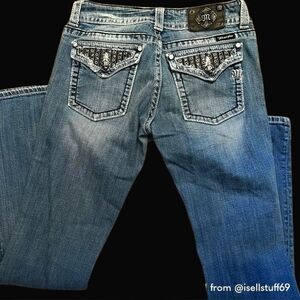 Miss me Straight Legged Jeans Size 30